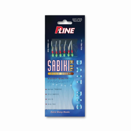 P-Line Sabiki Rig Gold Hook