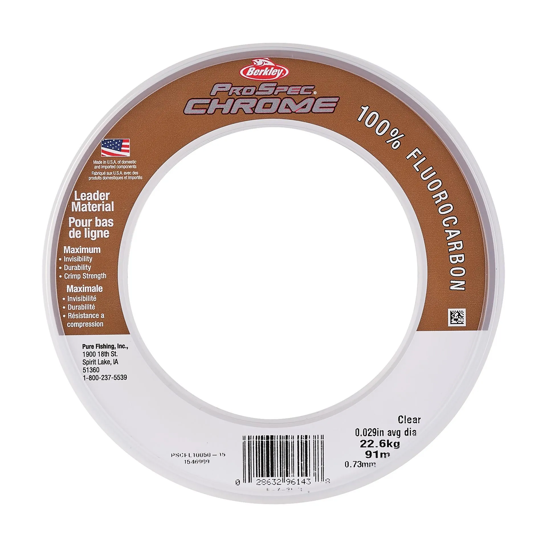 ProSpec Chrome 100% Fluoro Leader