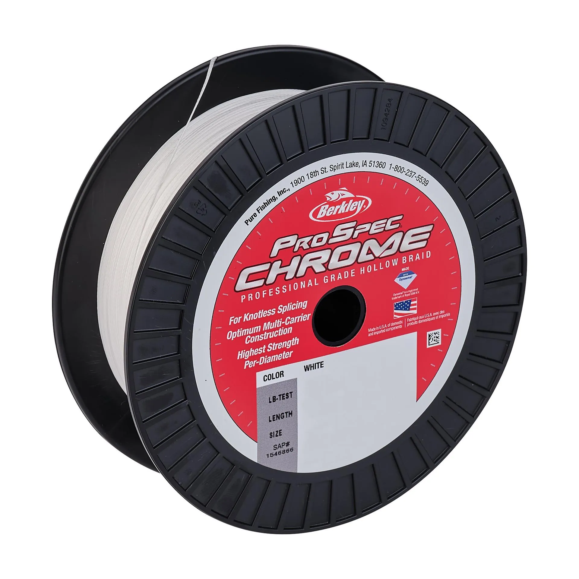 ProSpec Chrome Premium Hollow Braid