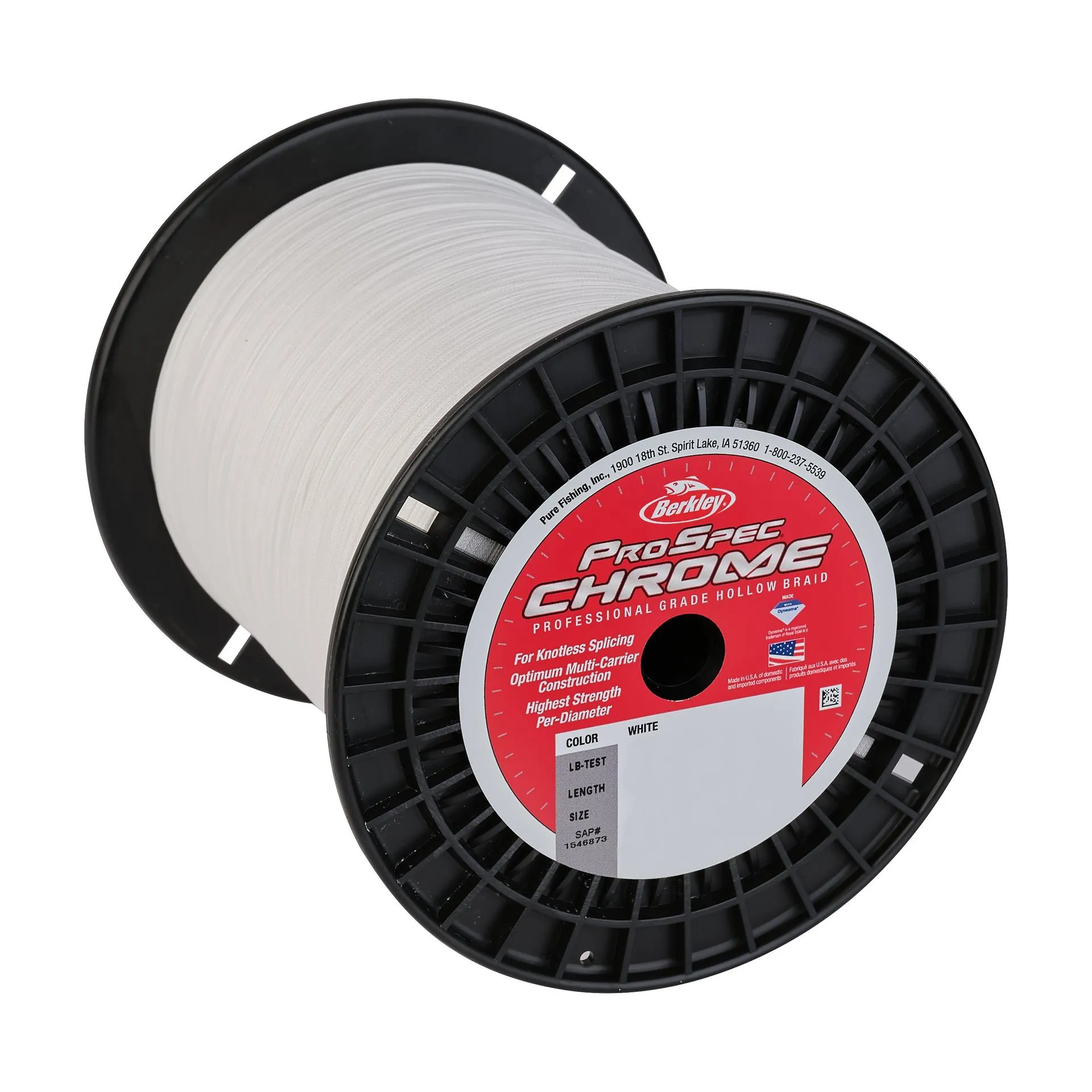 ProSpec Chrome Premium Hollow Braid