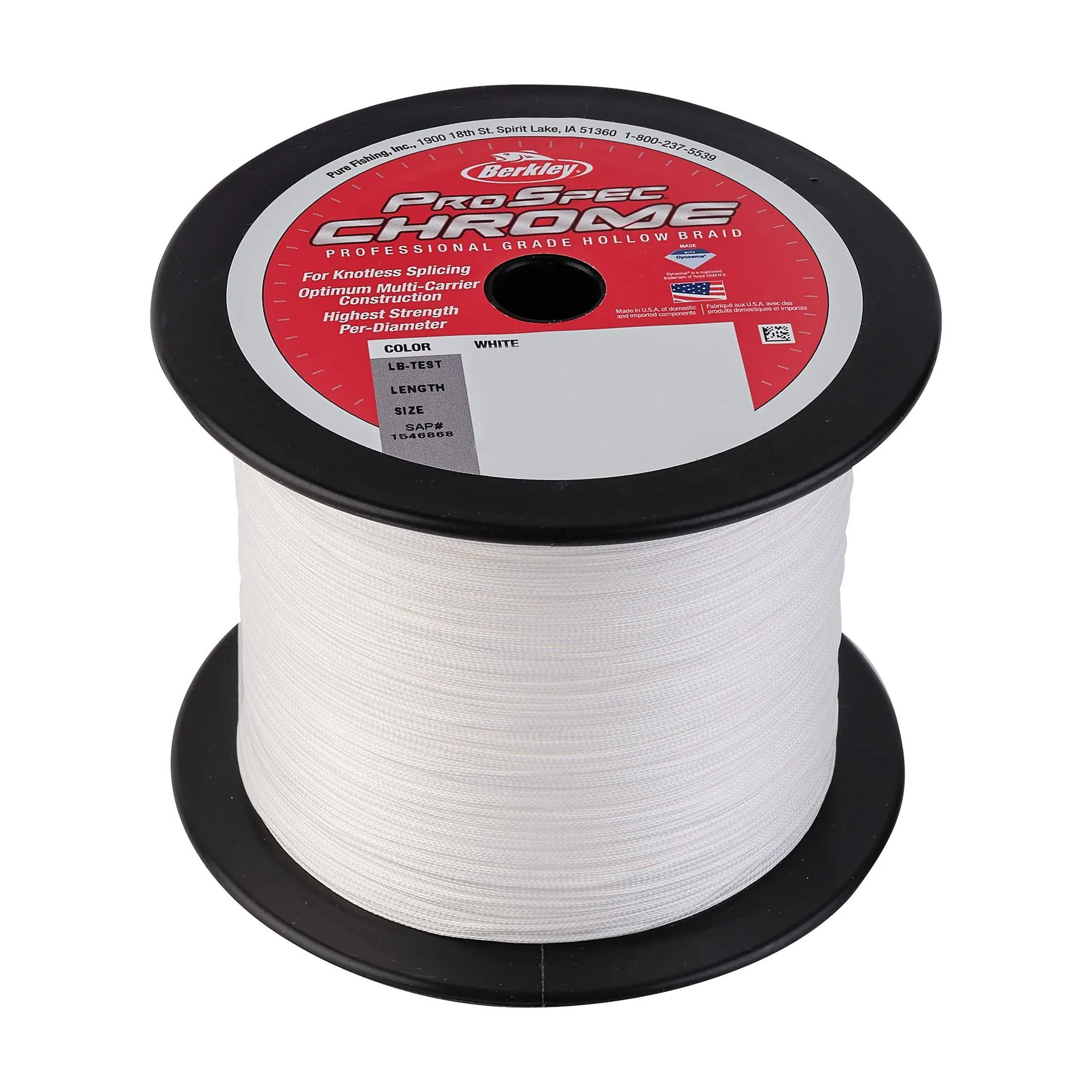 ProSpec Chrome Premium Hollow Braid