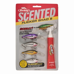 Scented Flicker Shad Baitfish Pack