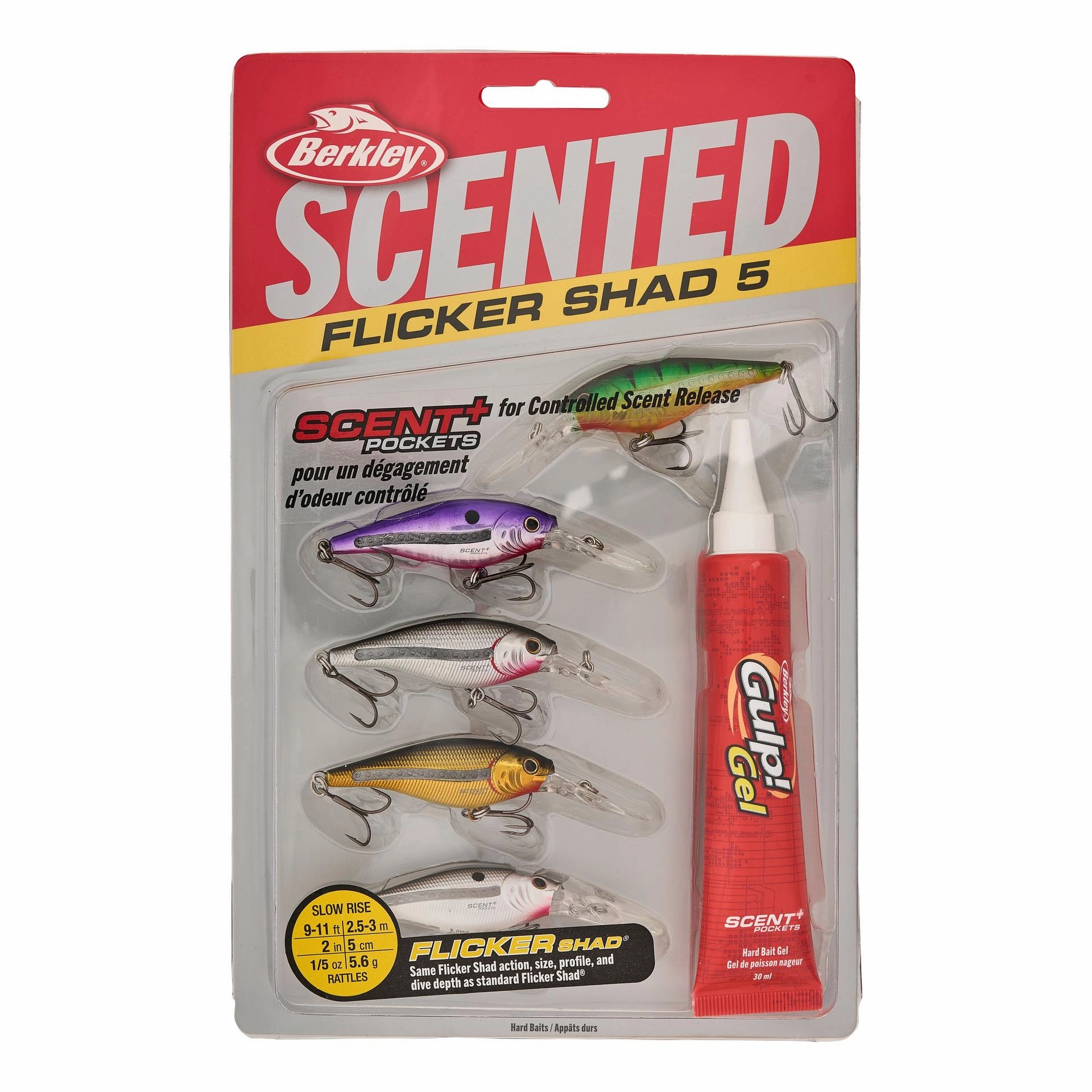 Scented Flicker Shad Baitfish Pack