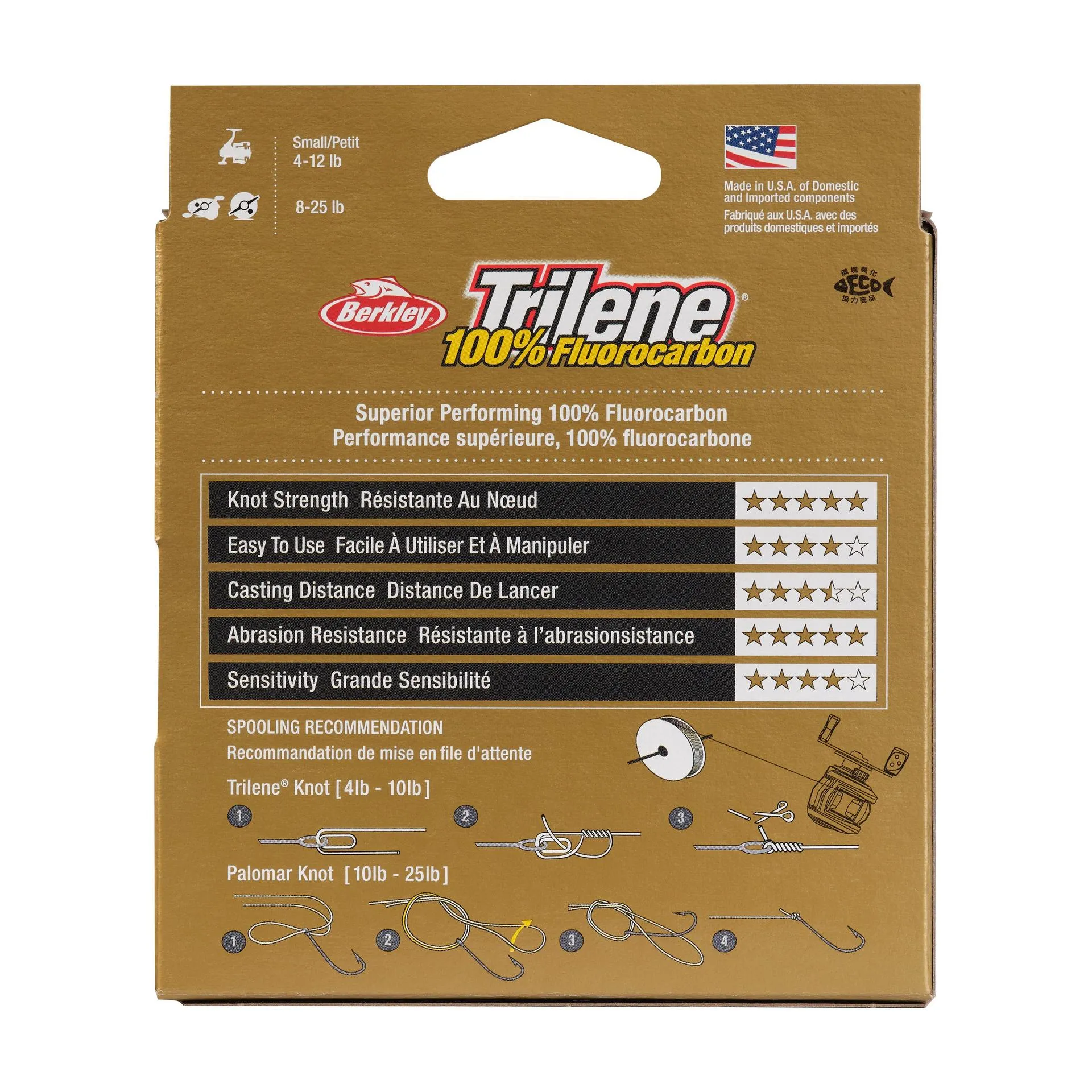 Trilene 100% Fluorocarbon Filler Spool