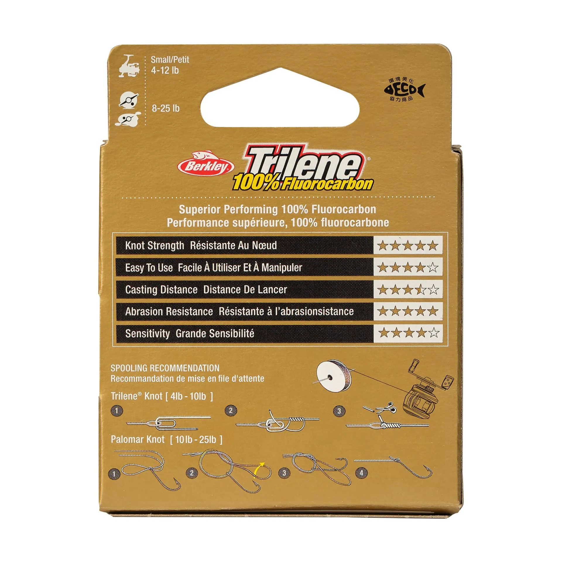 Trilene 100% Fluorocarbon Pony Spool