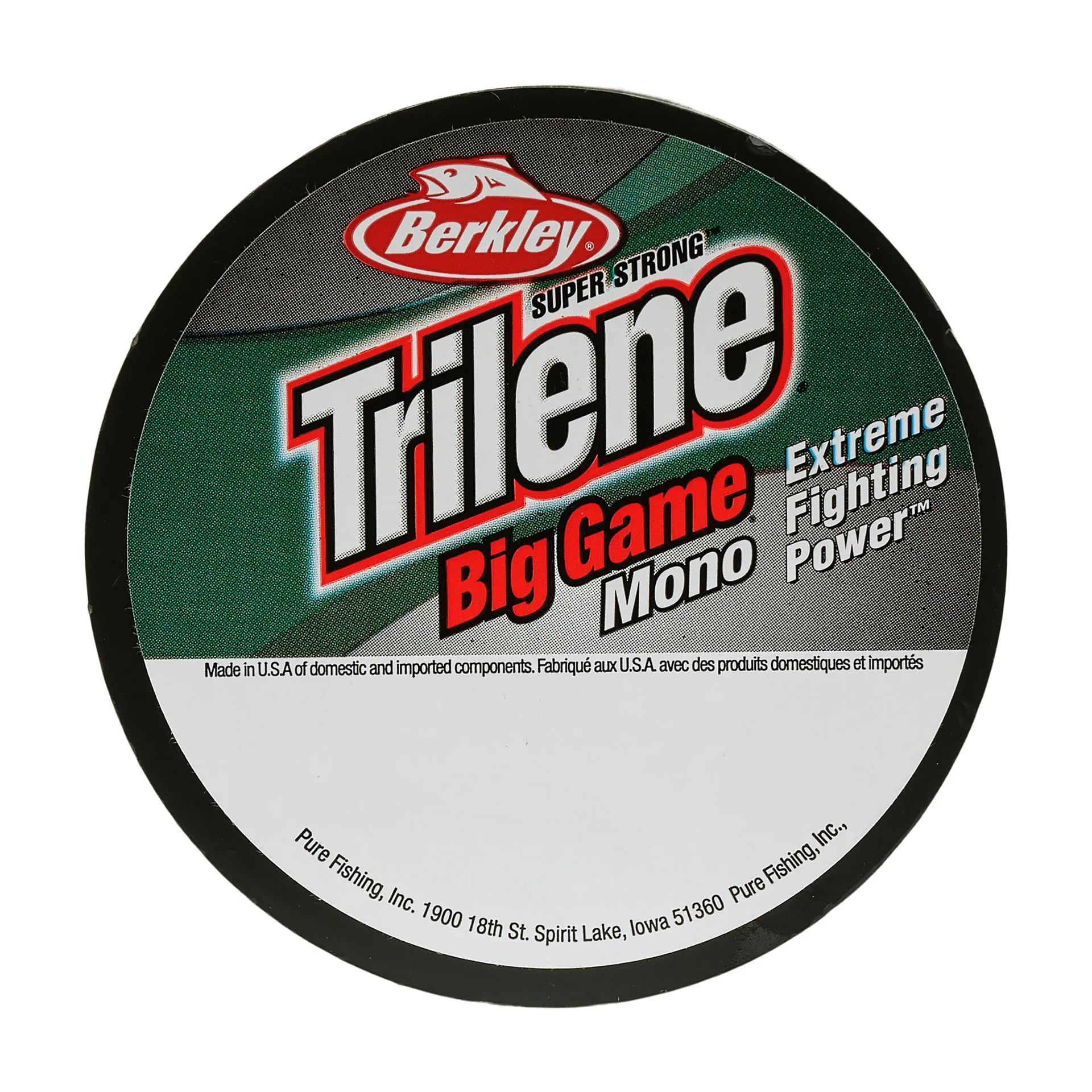 Trilene Big Game Monofilament Quarter Pound Spool